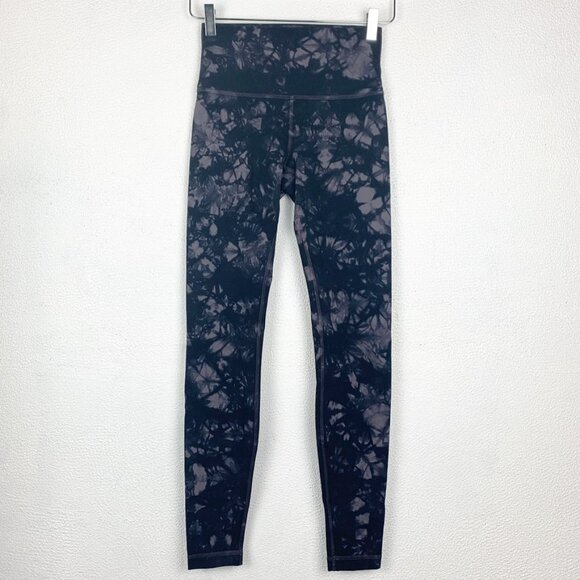 lululemon | Wunder Under High Rise Pant *Shibori Magnum Black - Picture 2 of 5